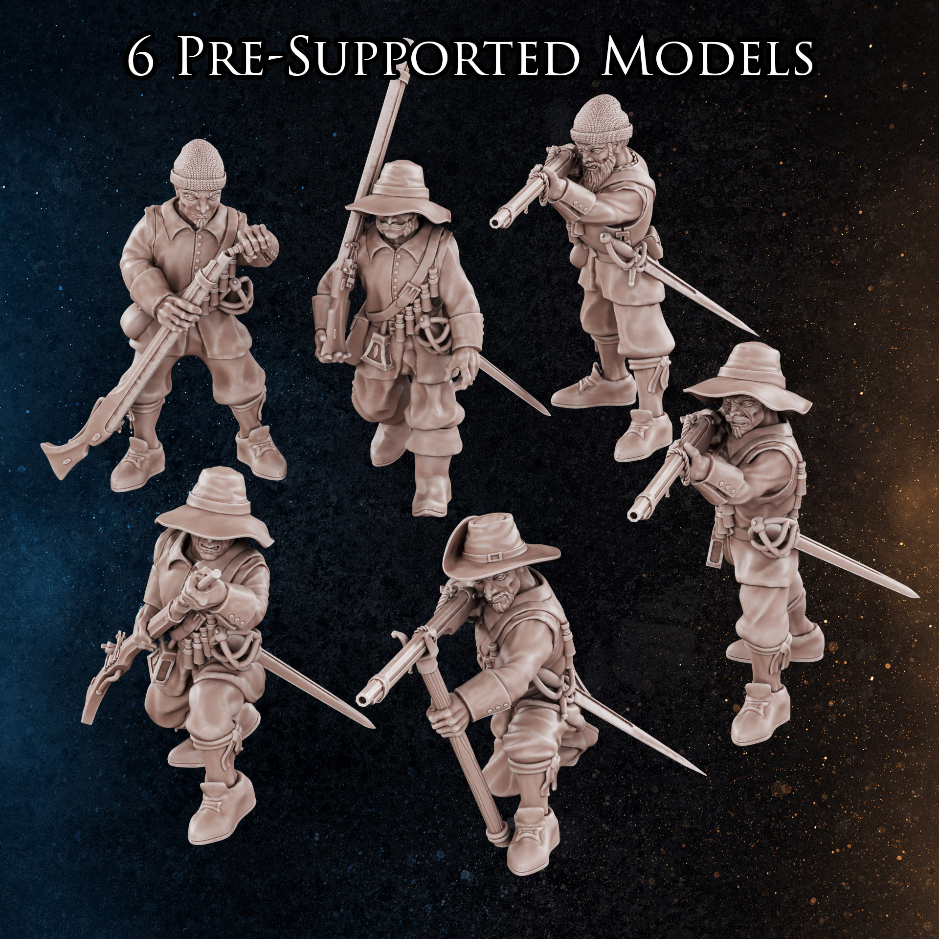 Musketeer - English Civil War - Pike & Shot
